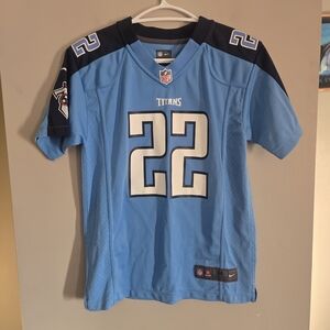 Tennessee Titans #22 Light Blue NFL Jersey (Nike)